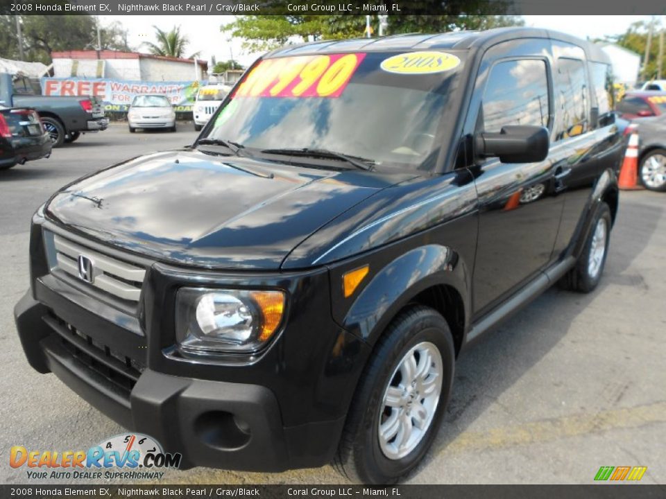 Front 3/4 View of 2008 Honda Element EX Photo #3