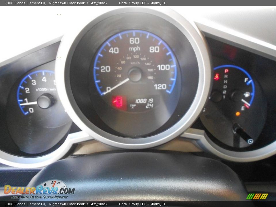 2008 Honda Element EX Gauges Photo #15