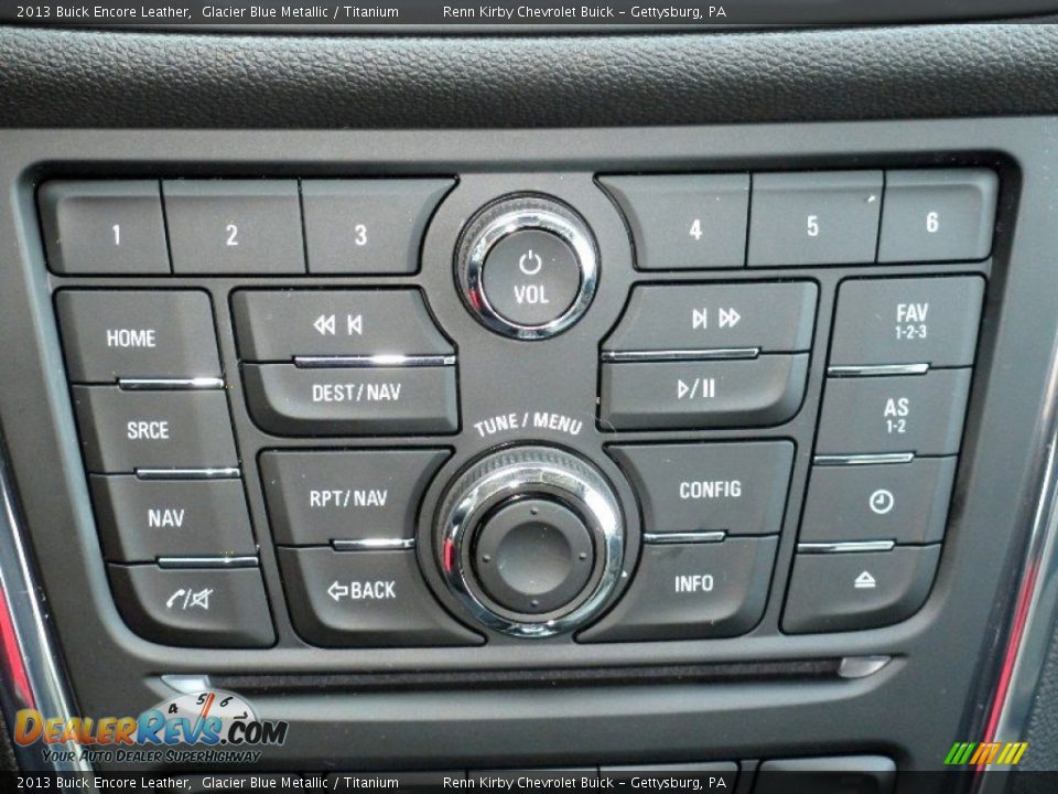 Controls of 2013 Buick Encore Leather Photo #25