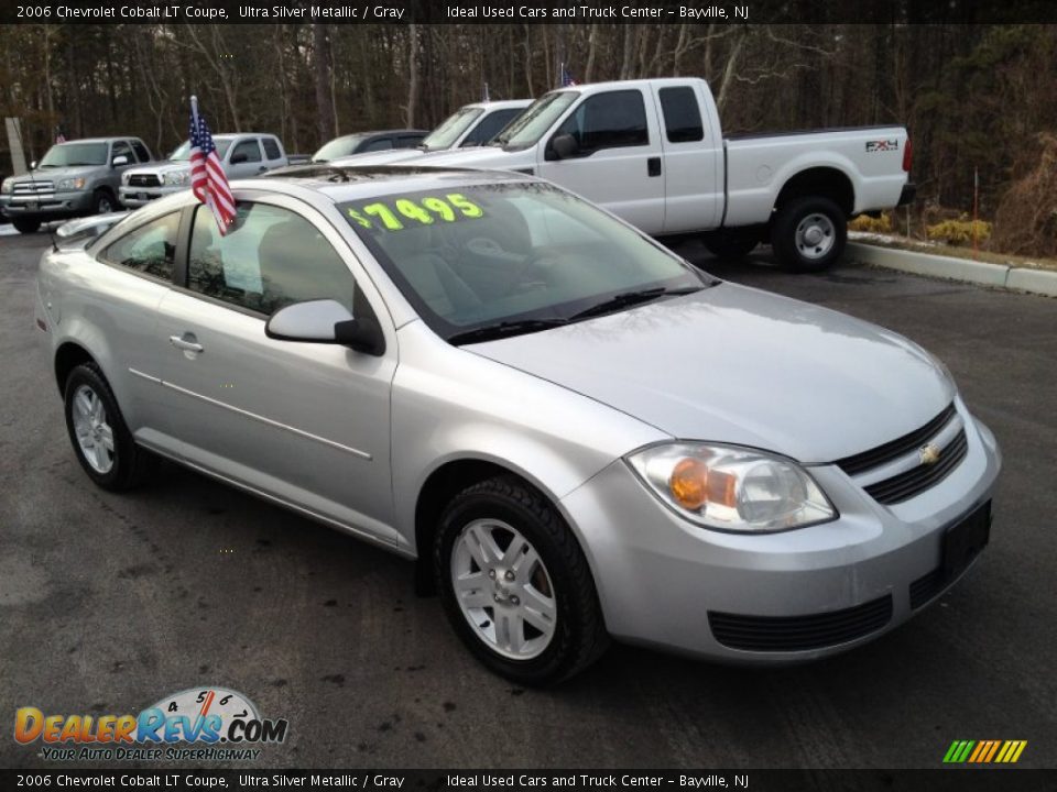 2006 Chevrolet Cobalt LT Coupe Ultra Silver Metallic / Gray Photo #3