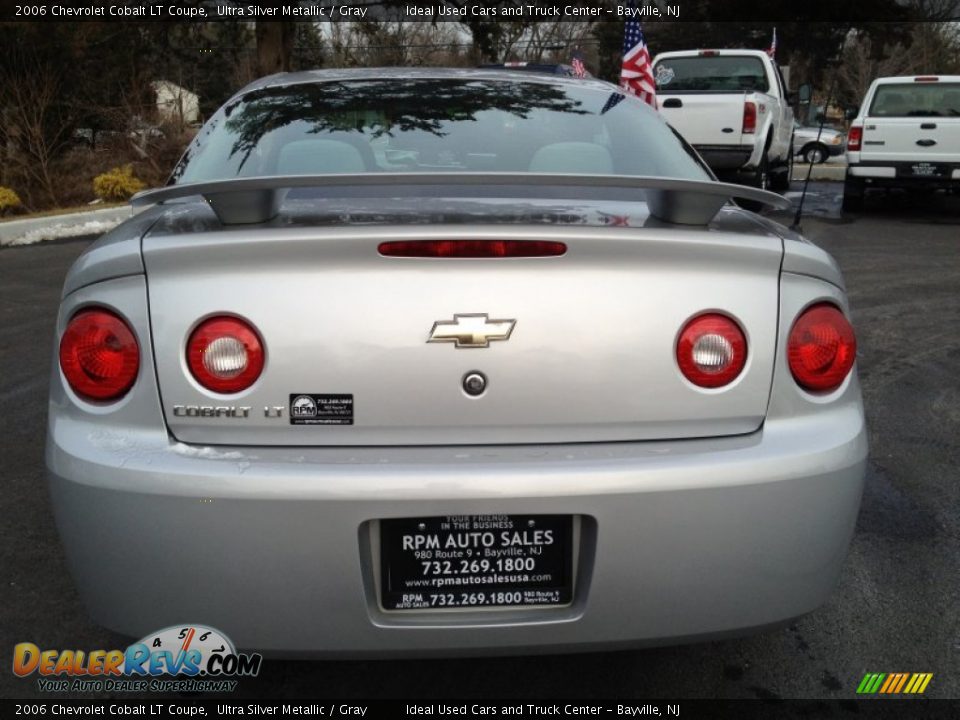 2006 Chevrolet Cobalt LT Coupe Ultra Silver Metallic / Gray Photo #13