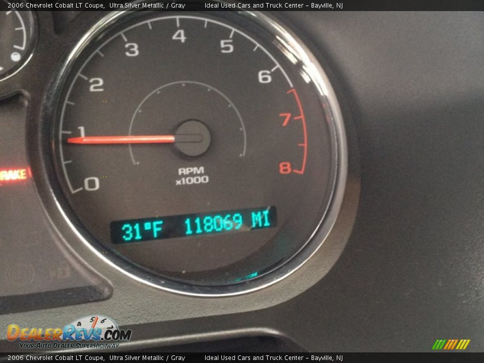 2006 Chevrolet Cobalt LT Coupe Ultra Silver Metallic / Gray Photo #26