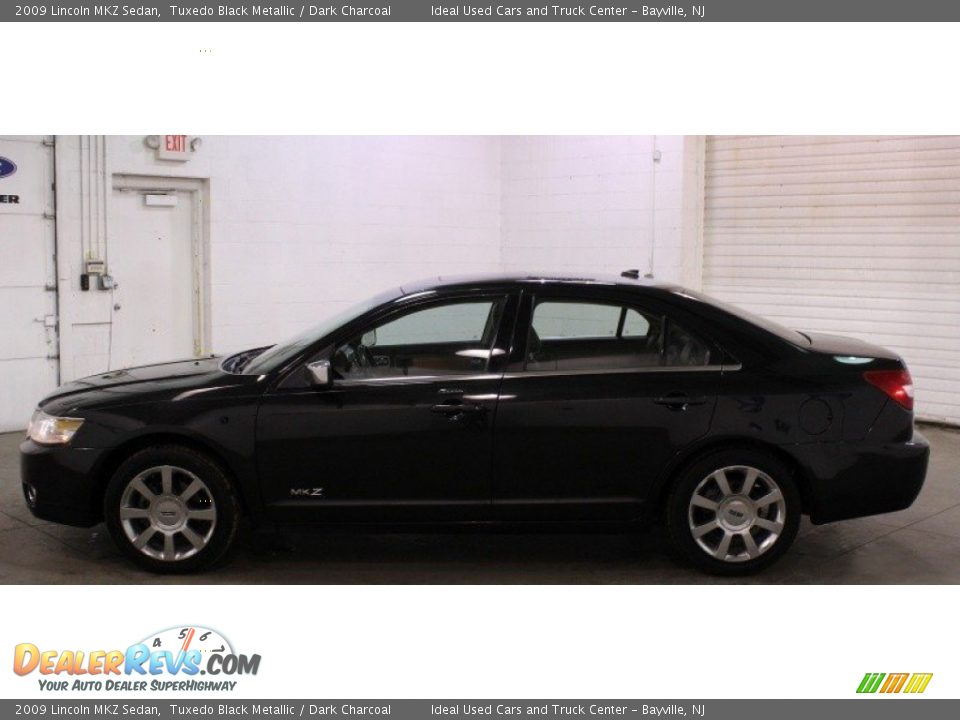 2009 Lincoln MKZ Sedan Tuxedo Black Metallic / Dark Charcoal Photo #6