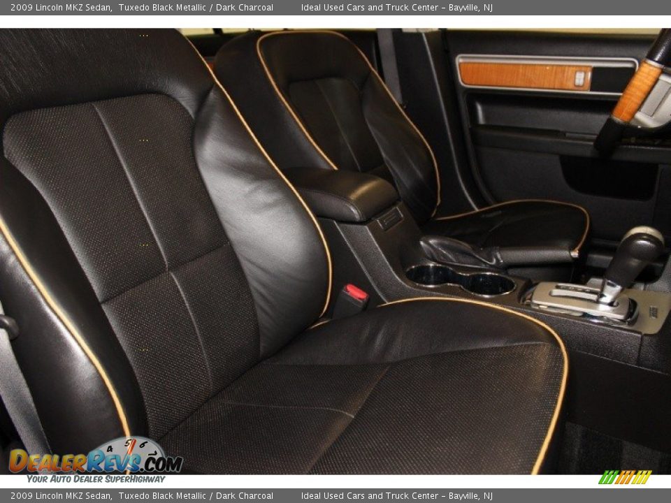 2009 Lincoln MKZ Sedan Tuxedo Black Metallic / Dark Charcoal Photo #9
