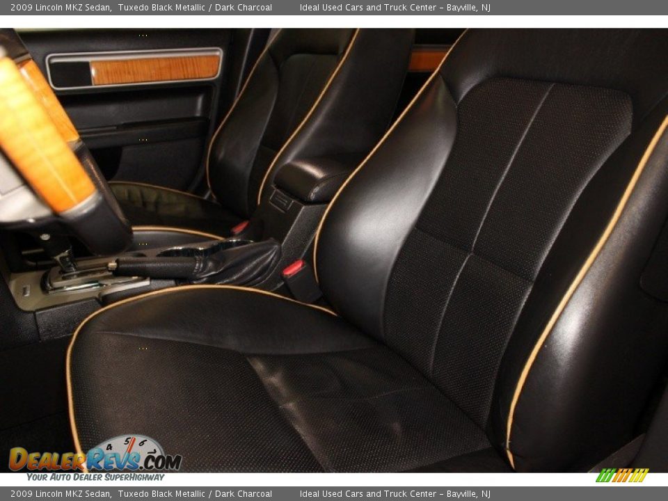 2009 Lincoln MKZ Sedan Tuxedo Black Metallic / Dark Charcoal Photo #10