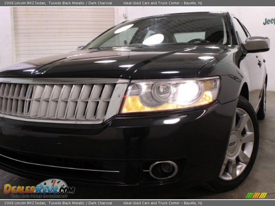 2009 Lincoln MKZ Sedan Tuxedo Black Metallic / Dark Charcoal Photo #13