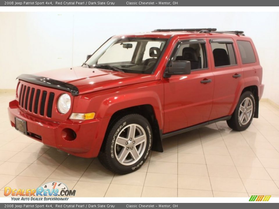 Front 3/4 View of 2008 Jeep Patriot Sport 4x4 Photo #3