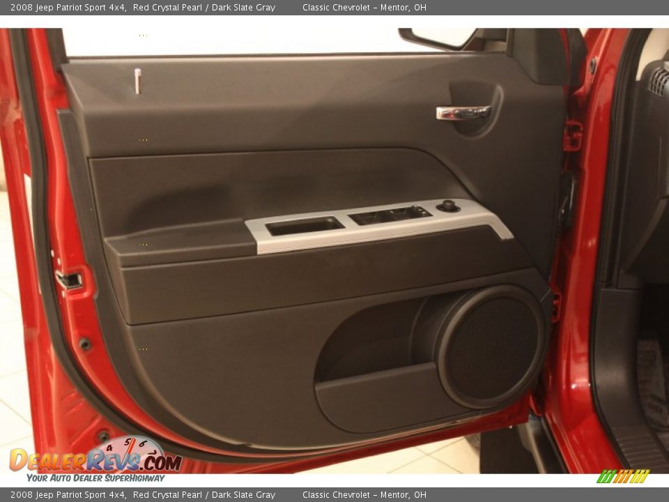 2008 Jeep Patriot Sport 4x4 Red Crystal Pearl / Dark Slate Gray Photo #4