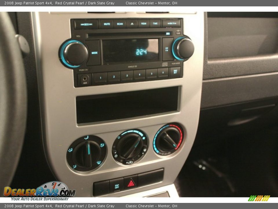 Controls of 2008 Jeep Patriot Sport 4x4 Photo #8