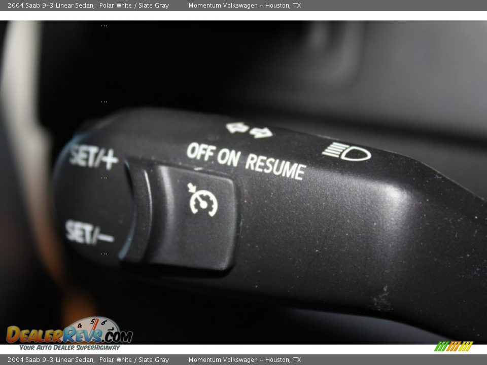 2004 Saab 9-3 Linear Sedan Polar White / Slate Gray Photo #18