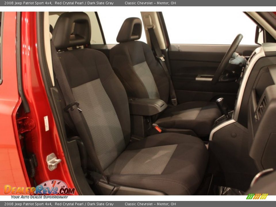 Front Seat of 2008 Jeep Patriot Sport 4x4 Photo #10