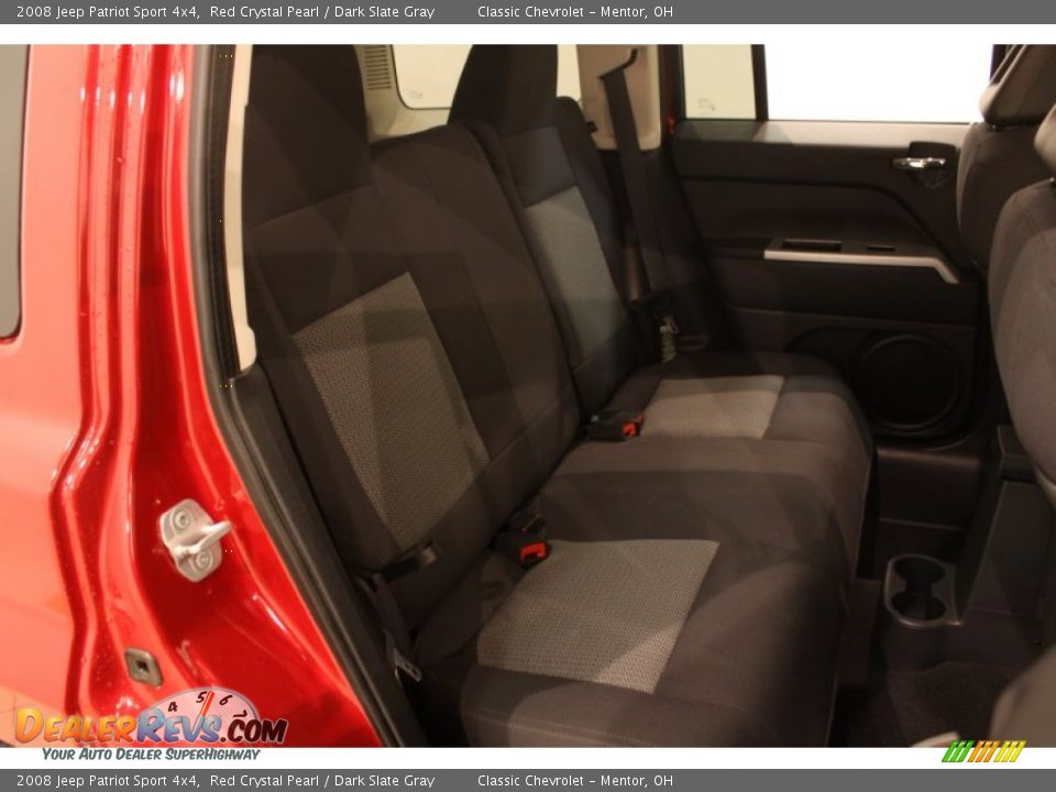 2008 Jeep Patriot Sport 4x4 Red Crystal Pearl / Dark Slate Gray Photo #11