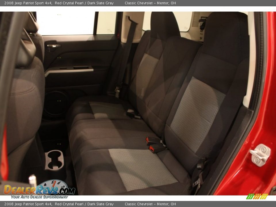 2008 Jeep Patriot Sport 4x4 Red Crystal Pearl / Dark Slate Gray Photo #12