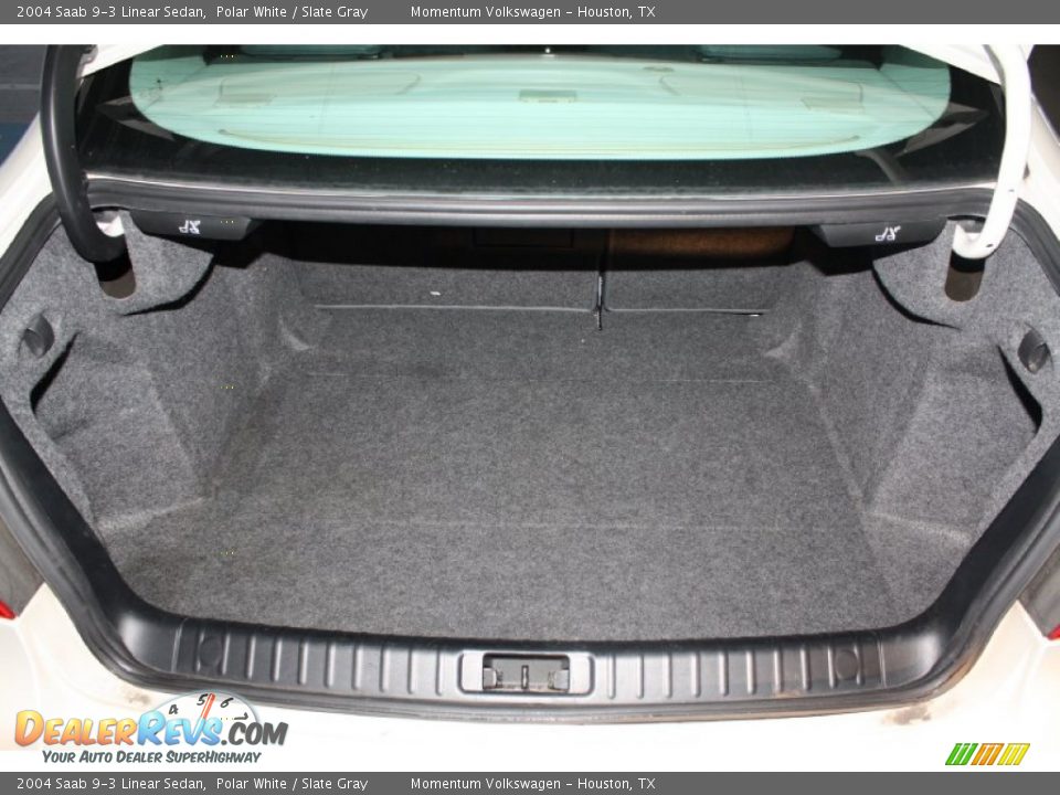 2004 Saab 9-3 Linear Sedan Polar White / Slate Gray Photo #23