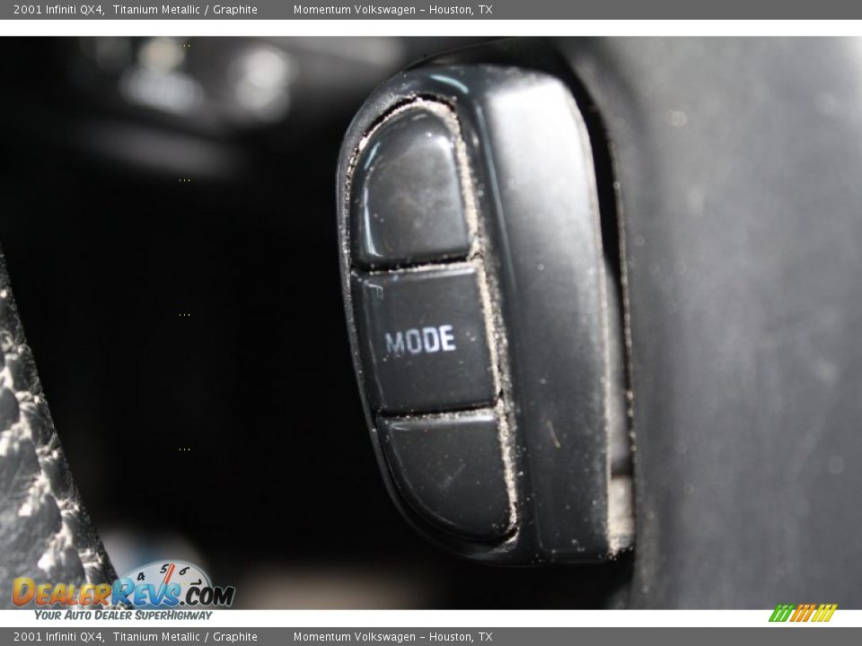 2001 Infiniti QX4 Titanium Metallic / Graphite Photo #20