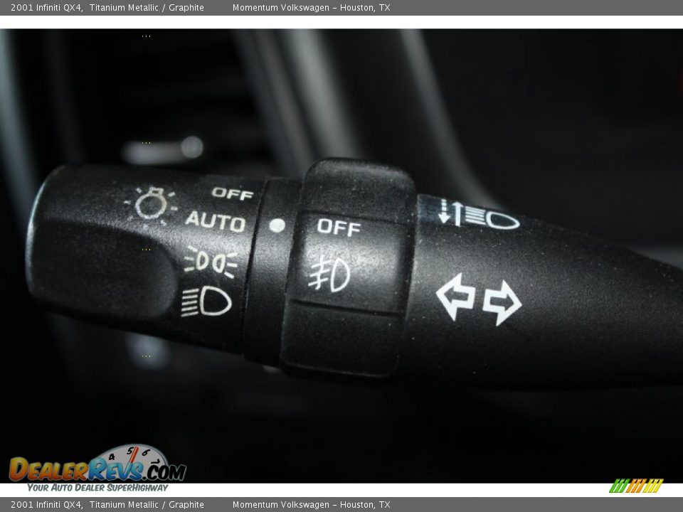 2001 Infiniti QX4 Titanium Metallic / Graphite Photo #21