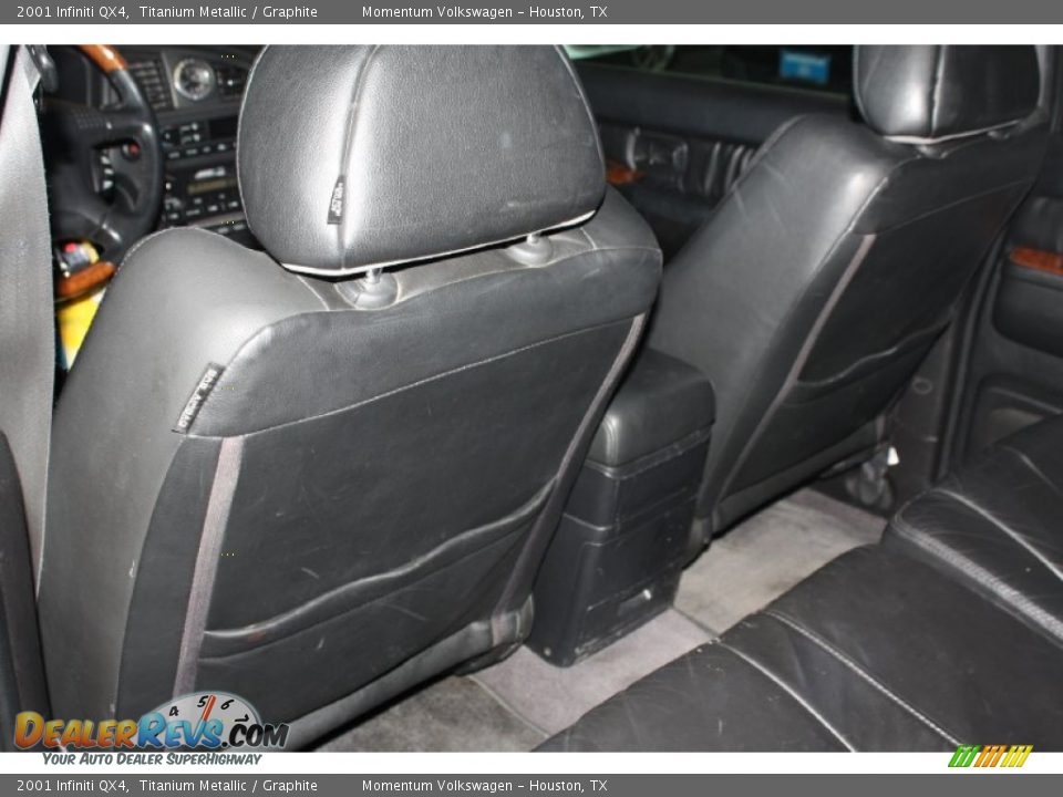 2001 Infiniti QX4 Titanium Metallic / Graphite Photo #24