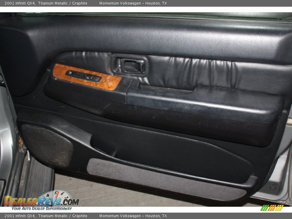 2001 Infiniti QX4 Titanium Metallic / Graphite Photo #27