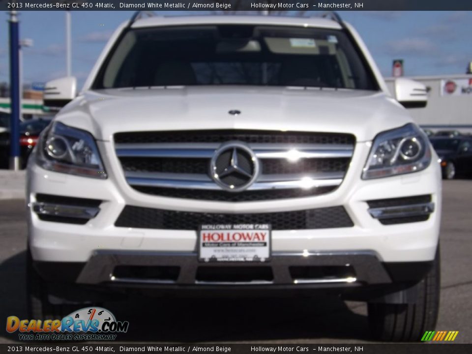 2013 Mercedes-Benz GL 450 4Matic Diamond White Metallic / Almond Beige Photo #2