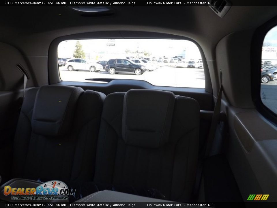 2013 Mercedes-Benz GL 450 4Matic Diamond White Metallic / Almond Beige Photo #7