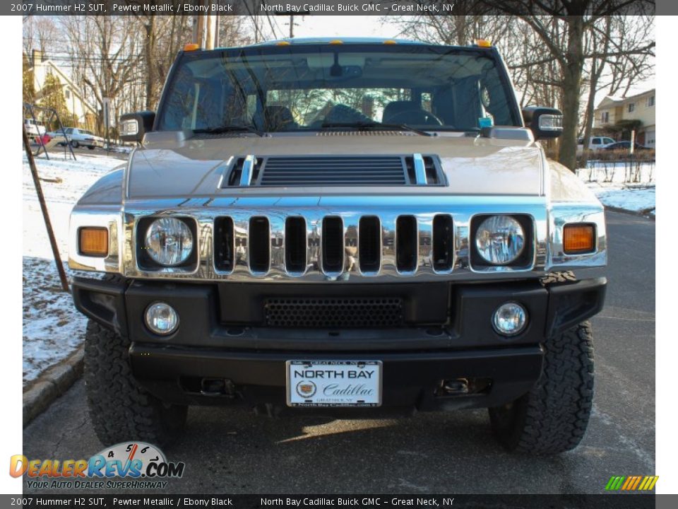 2007 Hummer H2 SUT Pewter Metallic / Ebony Black Photo #2