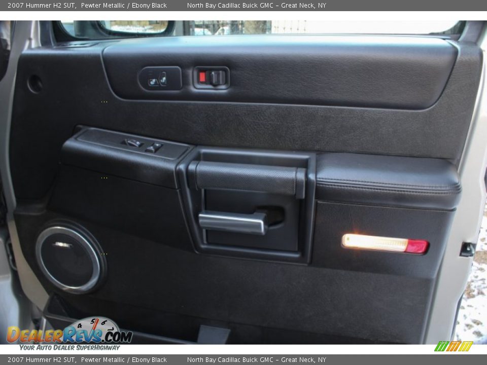 2007 Hummer H2 SUT Pewter Metallic / Ebony Black Photo #9