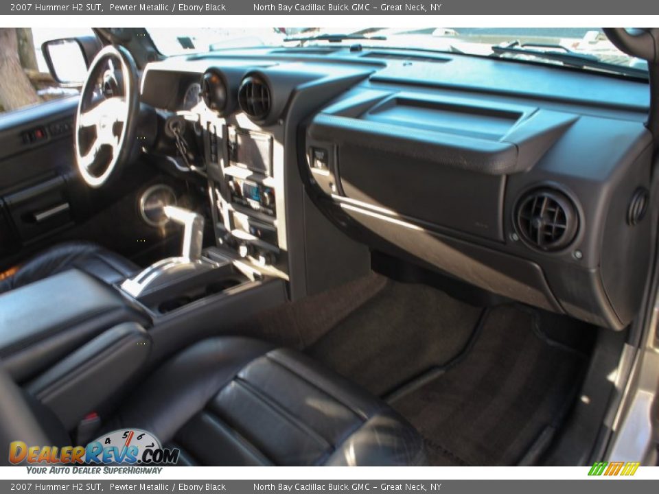 2007 Hummer H2 SUT Pewter Metallic / Ebony Black Photo #11