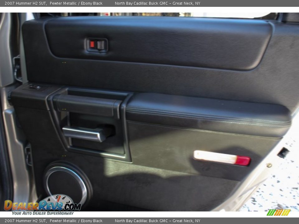 2007 Hummer H2 SUT Pewter Metallic / Ebony Black Photo #12