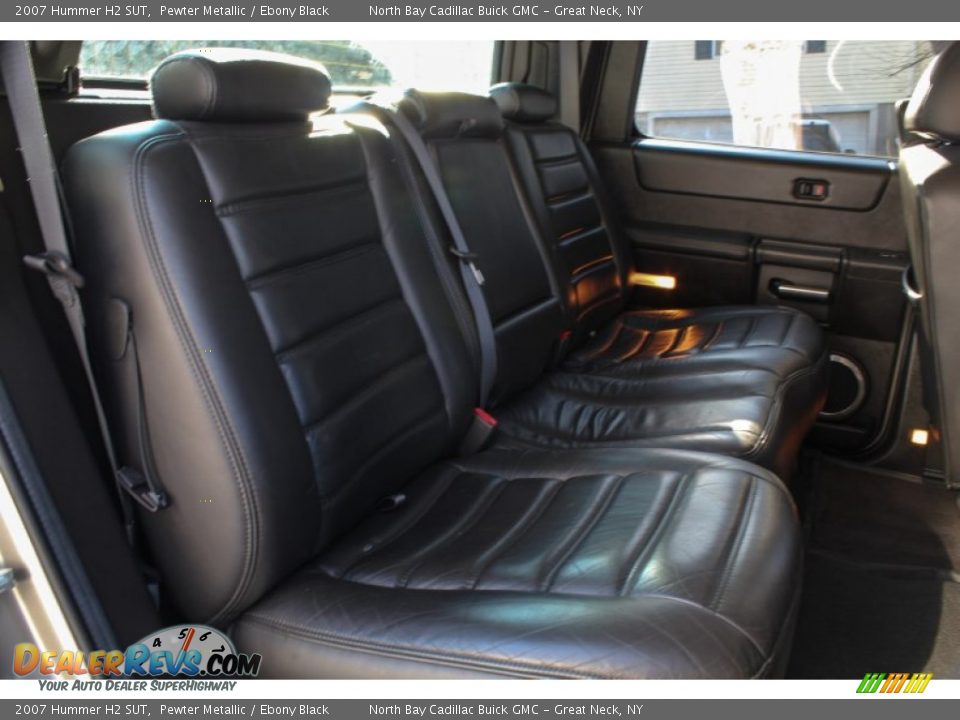 2007 Hummer H2 SUT Pewter Metallic / Ebony Black Photo #13