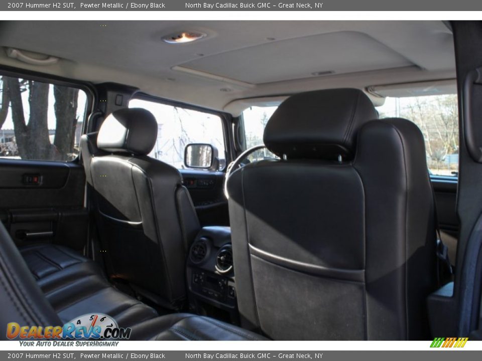 2007 Hummer H2 SUT Pewter Metallic / Ebony Black Photo #14
