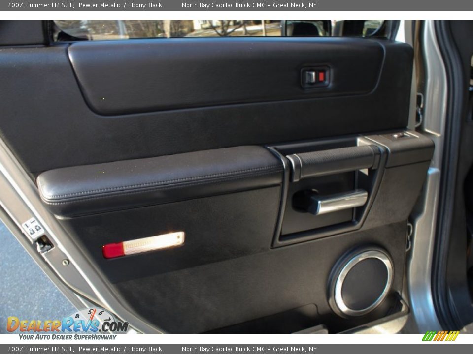 2007 Hummer H2 SUT Pewter Metallic / Ebony Black Photo #15