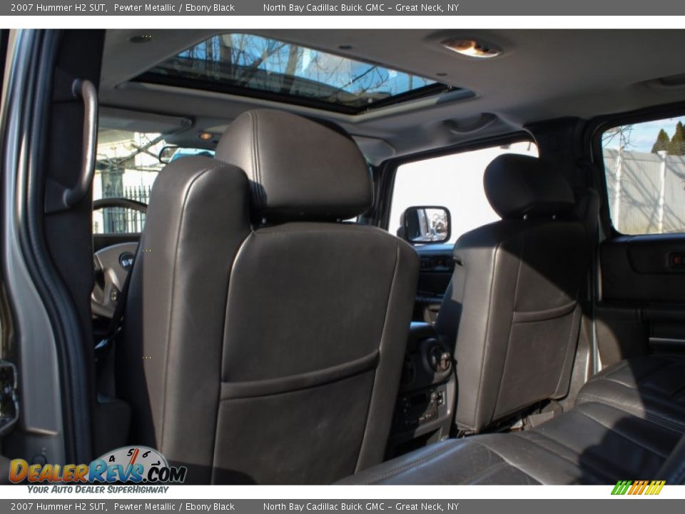 2007 Hummer H2 SUT Pewter Metallic / Ebony Black Photo #17