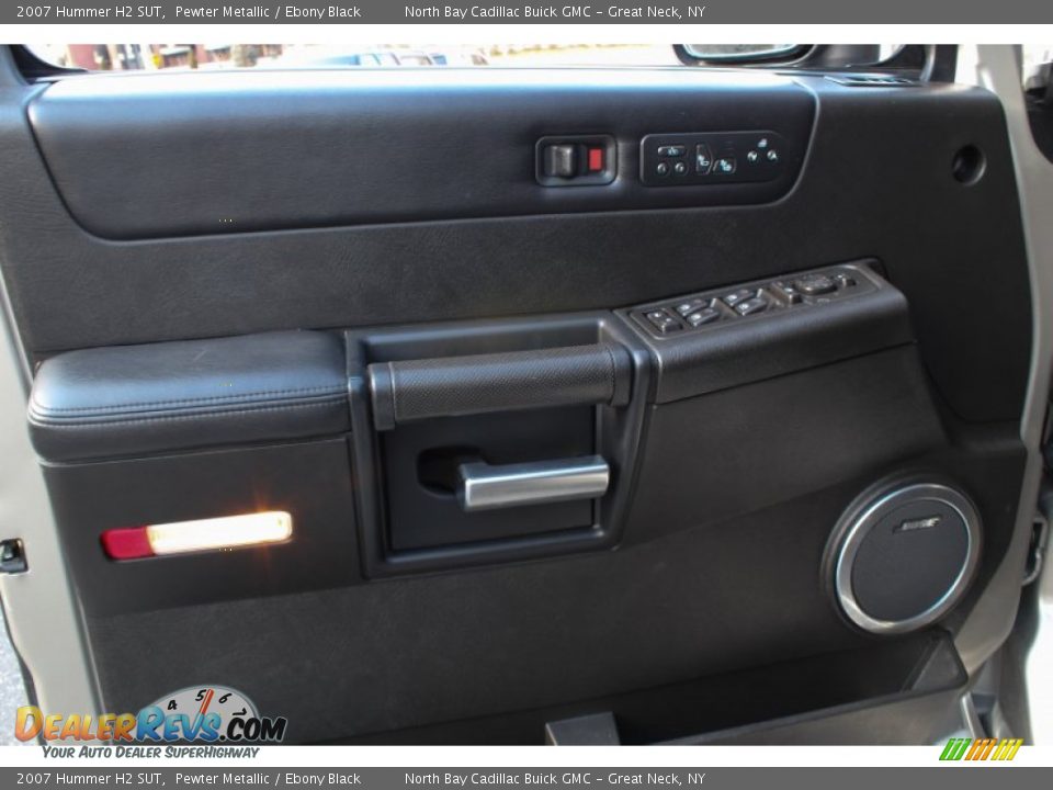 2007 Hummer H2 SUT Pewter Metallic / Ebony Black Photo #18
