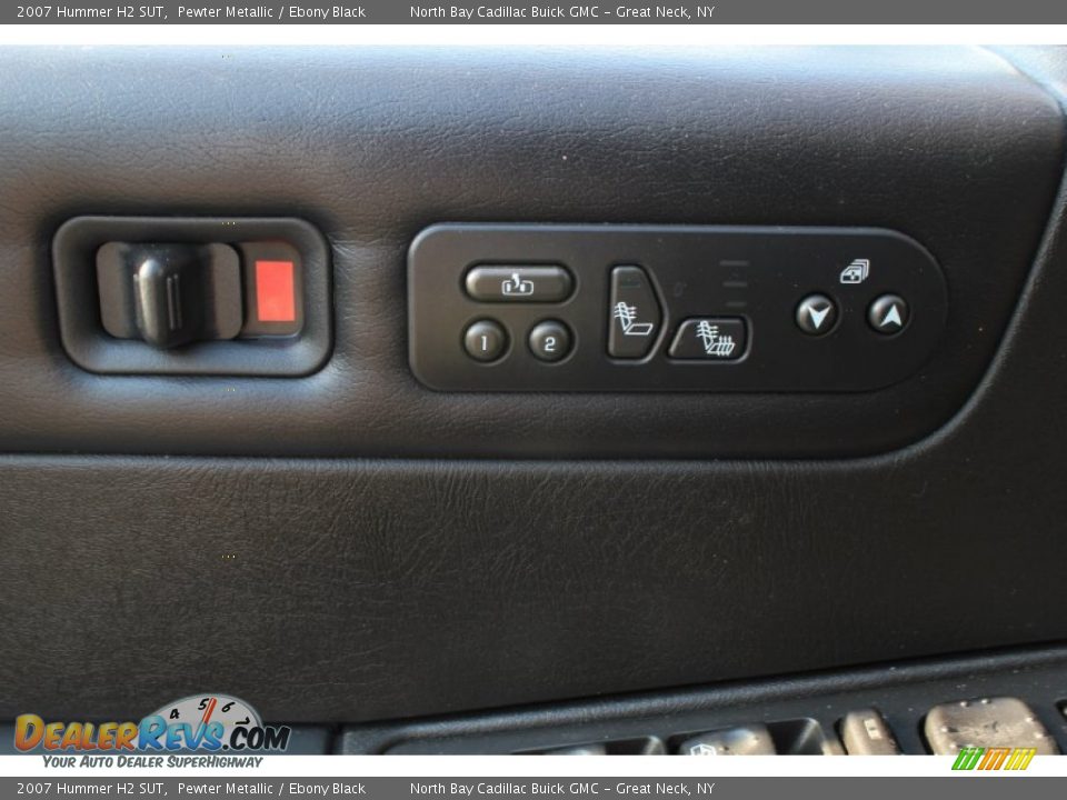 2007 Hummer H2 SUT Pewter Metallic / Ebony Black Photo #19