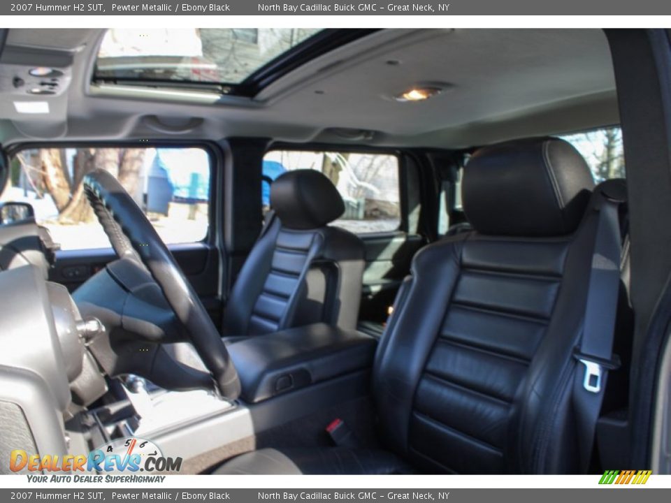 2007 Hummer H2 SUT Pewter Metallic / Ebony Black Photo #20