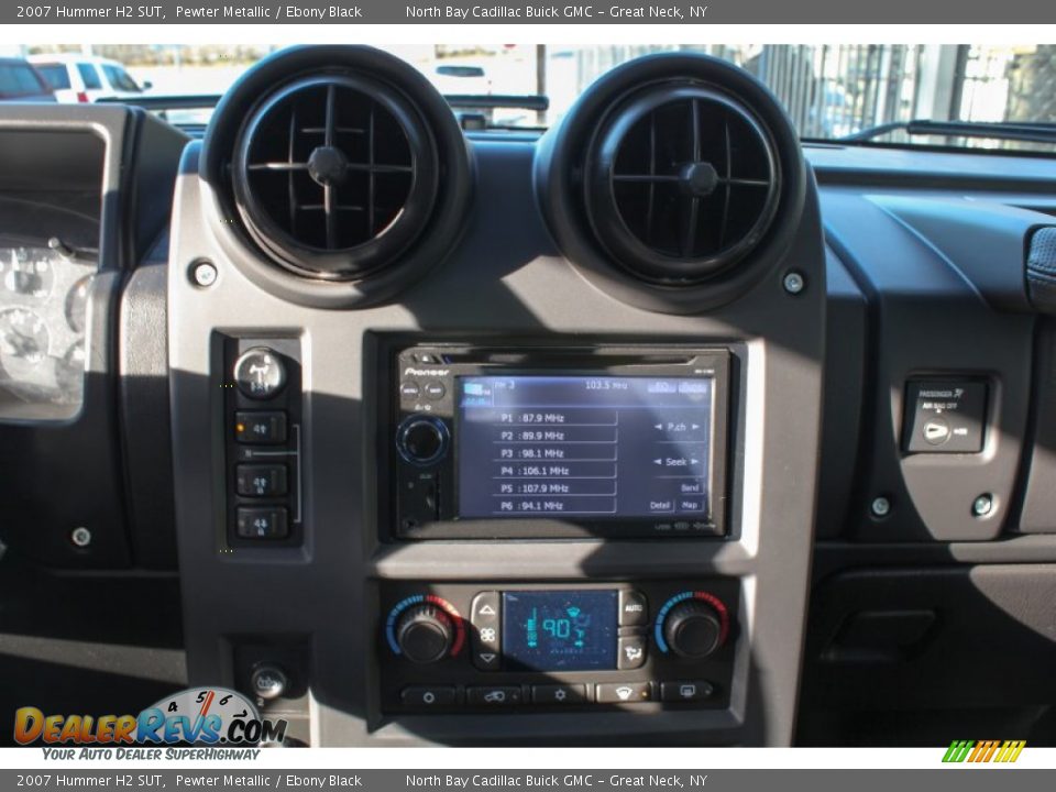 2007 Hummer H2 SUT Pewter Metallic / Ebony Black Photo #21