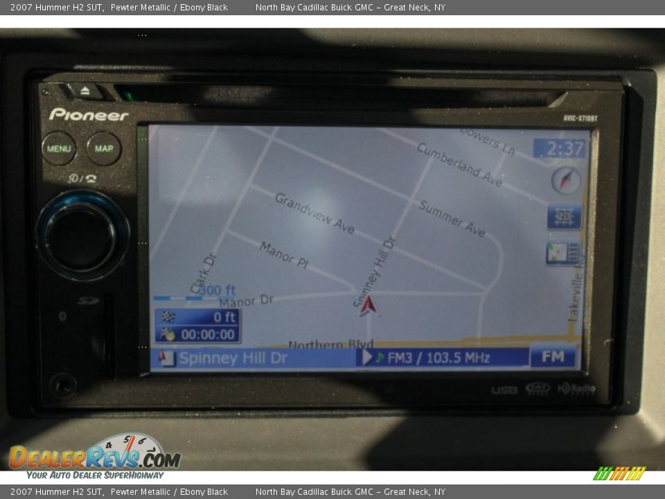 2007 Hummer H2 SUT Pewter Metallic / Ebony Black Photo #22