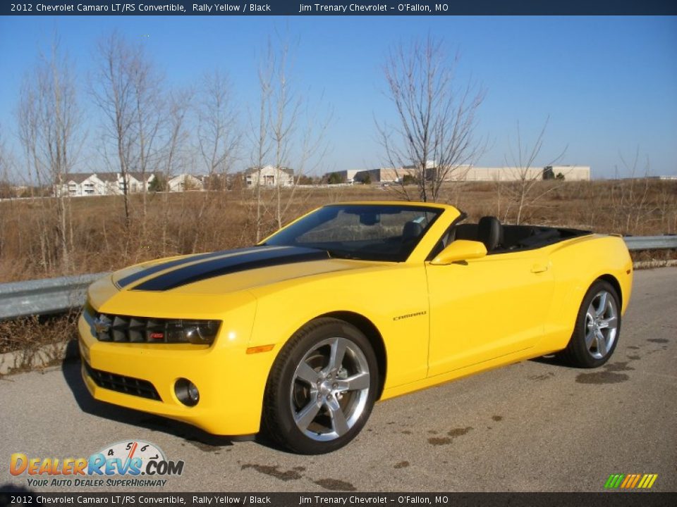 2012 Chevrolet Camaro LT/RS Convertible Rally Yellow / Black Photo #1