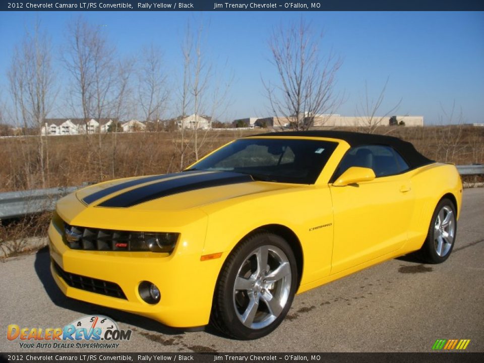 Front 3/4 View of 2012 Chevrolet Camaro LT/RS Convertible Photo #2