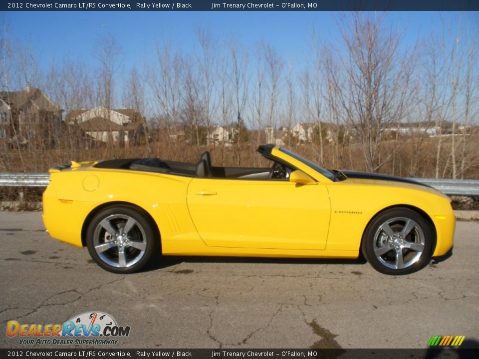 Rally Yellow 2012 Chevrolet Camaro LT/RS Convertible Photo #3