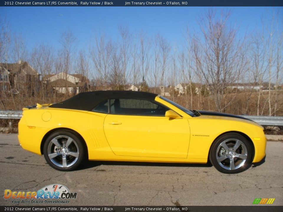 2012 Chevrolet Camaro LT/RS Convertible Rally Yellow / Black Photo #7