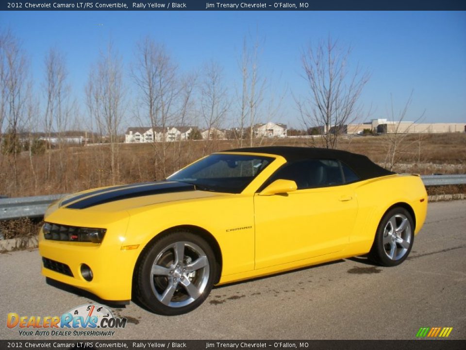 2012 Chevrolet Camaro LT/RS Convertible Rally Yellow / Black Photo #8