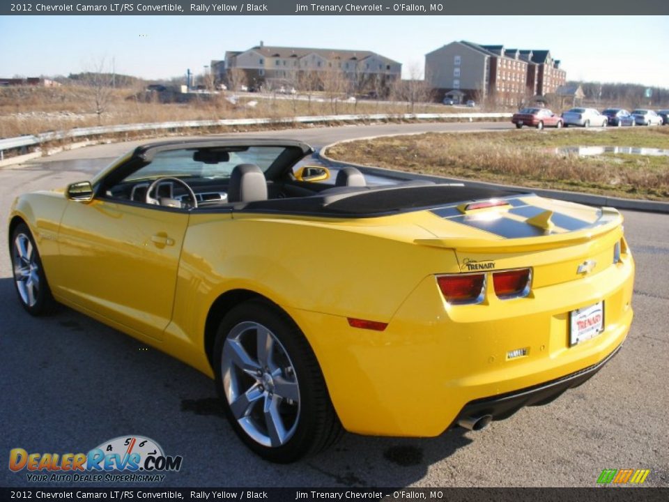 2012 Chevrolet Camaro LT/RS Convertible Rally Yellow / Black Photo #19