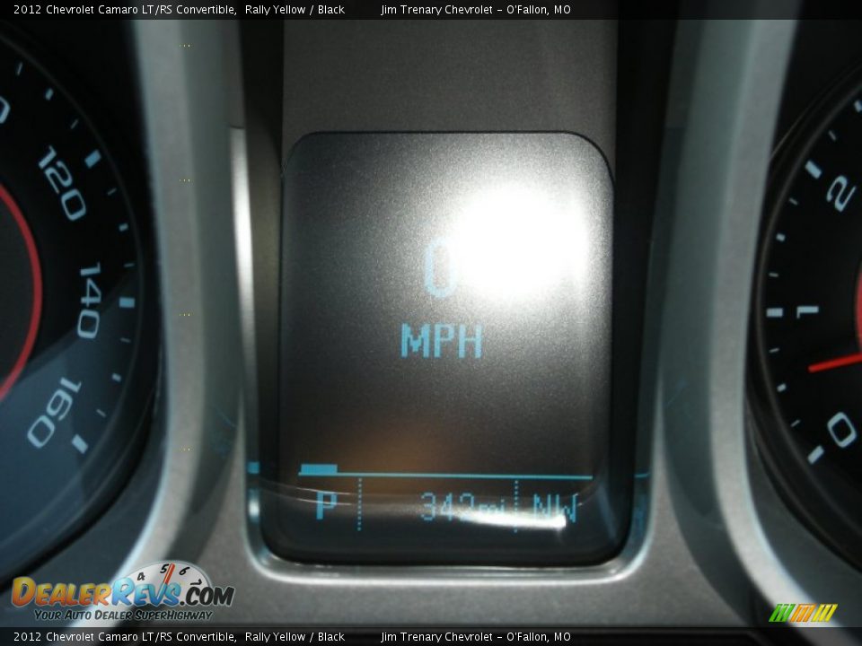 2012 Chevrolet Camaro LT/RS Convertible Rally Yellow / Black Photo #22