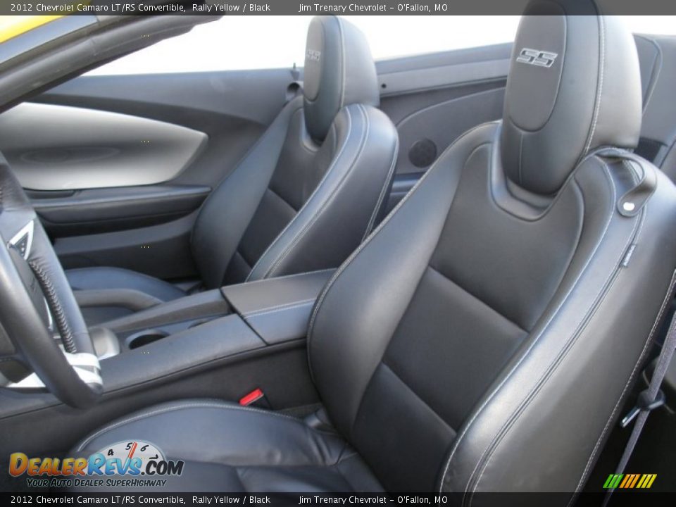 2012 Chevrolet Camaro LT/RS Convertible Rally Yellow / Black Photo #23