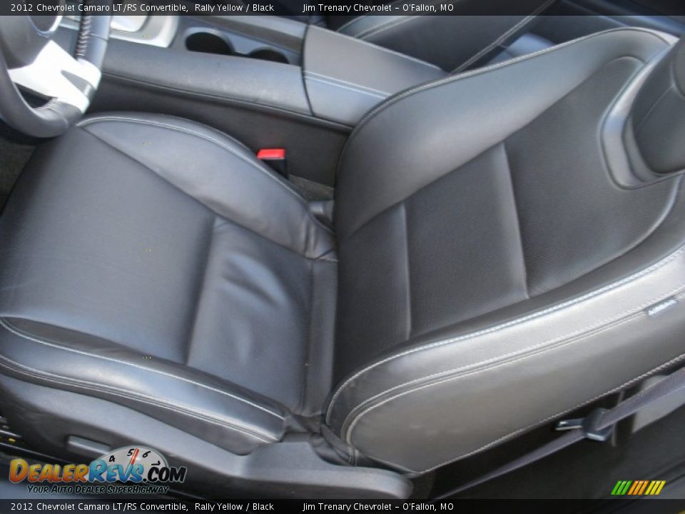 2012 Chevrolet Camaro LT/RS Convertible Rally Yellow / Black Photo #25
