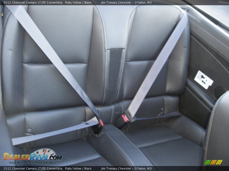 Rear Seat of 2012 Chevrolet Camaro LT/RS Convertible Photo #26