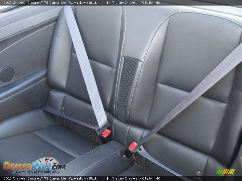 Rear Seat of 2012 Chevrolet Camaro LT/RS Convertible Photo #27