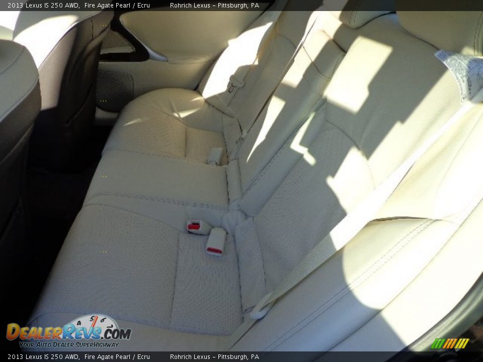 2013 Lexus IS 250 AWD Fire Agate Pearl / Ecru Photo #11
