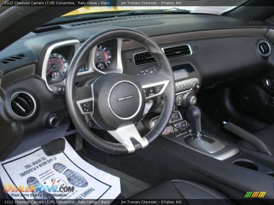 Dashboard of 2012 Chevrolet Camaro LT/RS Convertible Photo #28